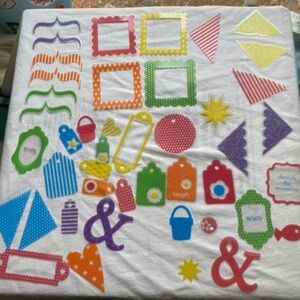 Making Memories- glitter clears